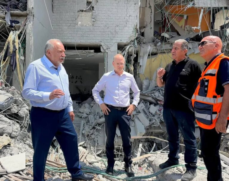 Avigdor Lieberman, ancien ministre de la Défense du régime israélien :