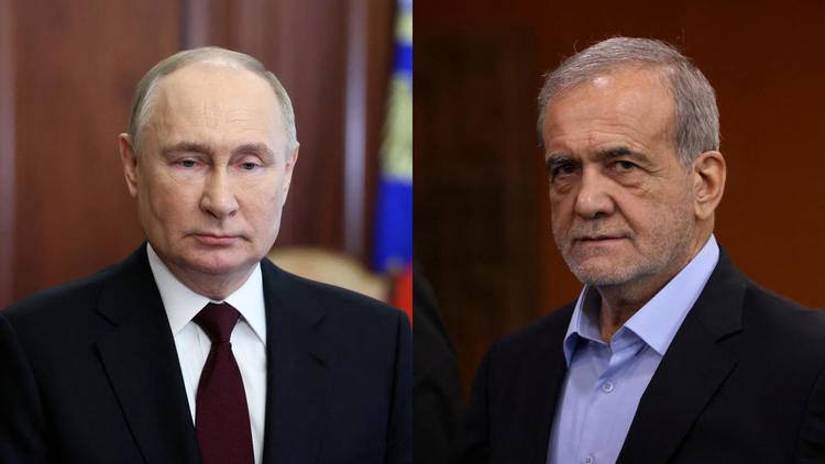 Vladimir Poutine a eu une conversation téléphonique avec Masoud Pezeshkian.